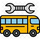 Repairing Bus  Icon