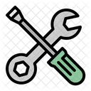 Wrench Construction Screwdriver Icon