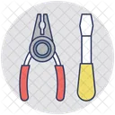 Plier Screwdriver Tools Icon