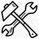 Hammer Labour Repair Icon