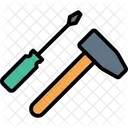 Repairing Tools Hammer Repairing Icon