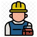 Repairman Worker Mechanic Icon