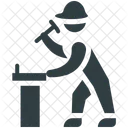 Repairman Mechanic Constructor Icon