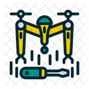 Repairment Drone Repair Drone Repairment Icon