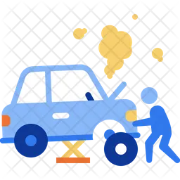 Reparación de autos  Icono