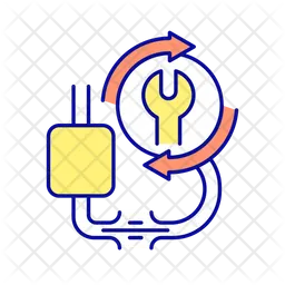 Reparación de cables  Icono