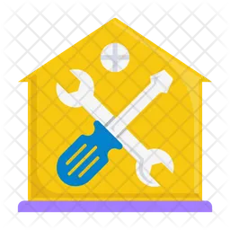 Reparación de casa  Icono