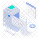 Reparacion De Codigo Mantenimiento Desarrollo Icono