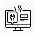 Reparación de pantalla de computadora  Icono