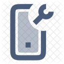 Reparacion De Telefonos Inteligentes Destornillador Moderno Icono