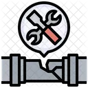 Reparación de tuberías  Icono