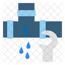 Tubo Caida Servicio Icono