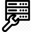 Base De Datos Reparacion Servidor Icono