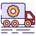 Reparation De Camions Equipement Transport Icône