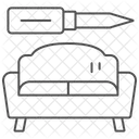 Reparation De Meubles Thinline Icon Icône