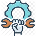 Reparation Wrench Spanner Icon
