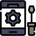 Smartphone Appareil Mobile Telephone Portable Portable Icône