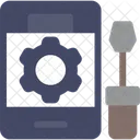 Smartphone Appareil Mobile Telephone Portable Portable Icône