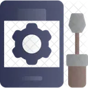 Smartphone Appareil Mobile Telephone Portable Portable Icône
