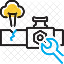 Reparatur der Gasleitung  Symbol