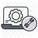 Laptop reparieren  Symbol