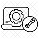 Laptop reparieren  Symbol