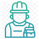 Handwerker Arbeiter Mechaniker Icon
