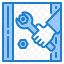Schraubenschlussel Werkzeug Reparatur Icon