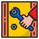 Schraubenschlussel Werkzeug Reparatur Icon