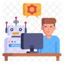 Reparaturroboter  Icon