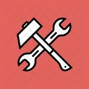 Hammer Arbeit Reparatur Symbol