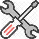 Werkzeuge Reparatur Schraubenschlussel Symbol