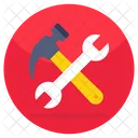 Reparaturwerkzeuge  Symbol