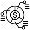 Distribution Affectation Repartition Icône