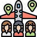 Repatriation Abroad Emigration アイコン