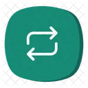 Repeat Once Loop Icon