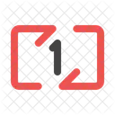 Repeat Once Repeat Player Icon