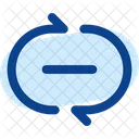Repeat One Minimalistic Icon