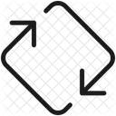 Repeated Arrows Arrow Arrows Icon