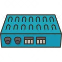 Repeater Signal Booster Icon