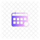 Repetição de calendário  Ícone