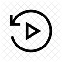 Repetir Otra Vez Repetir Icono
