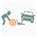 Replacement Car Automobile Icon