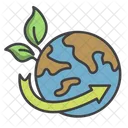 Replant Sprout Afforestation Icon