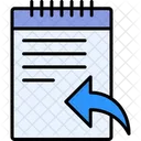 Reply File Business Icon