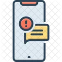 Reply Notification Phone Icon