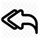 Reply Arrow Message Icon