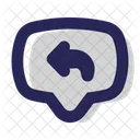 Reply Chat Message Icon