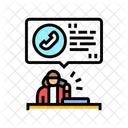 Telephone Repondeur Administratif Icône