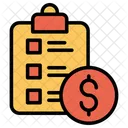 Finance Report Business Icon